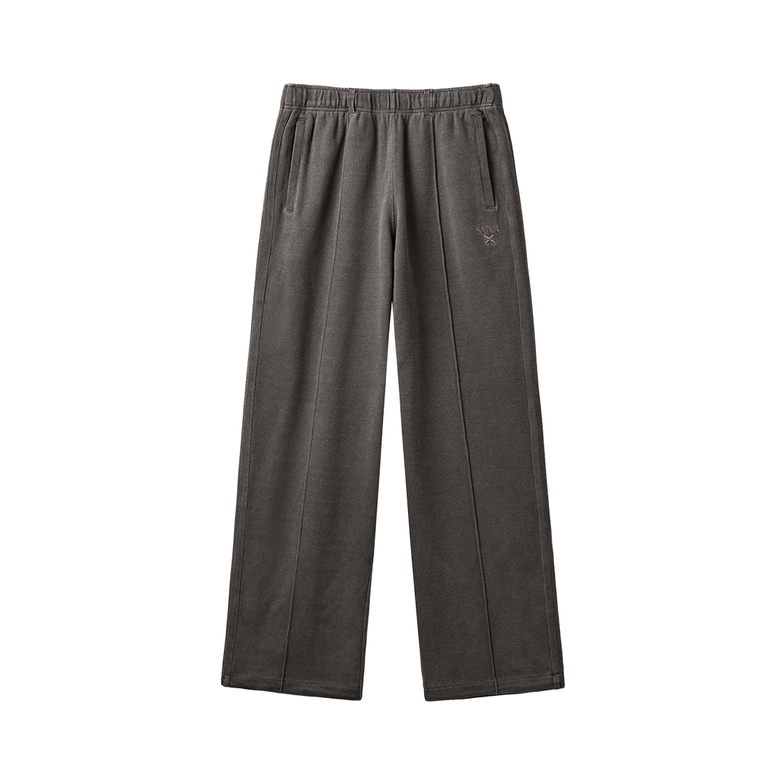 SA263UTP06CCL0 SATUR Lawton Pigment Track Pants Charcoal