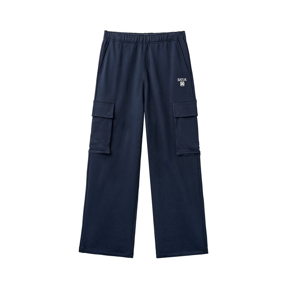 SA263UTP04NVY0 SATUR Loren Cargo Sweatpants Navy