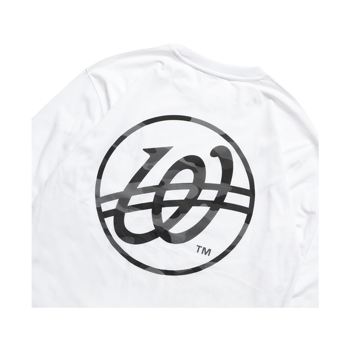 위얼드월드 카모플라쥬 써클로고 롱슬리브 화이트(Weird World Camouflage Circle Logo Long Sleeve Black) - 3