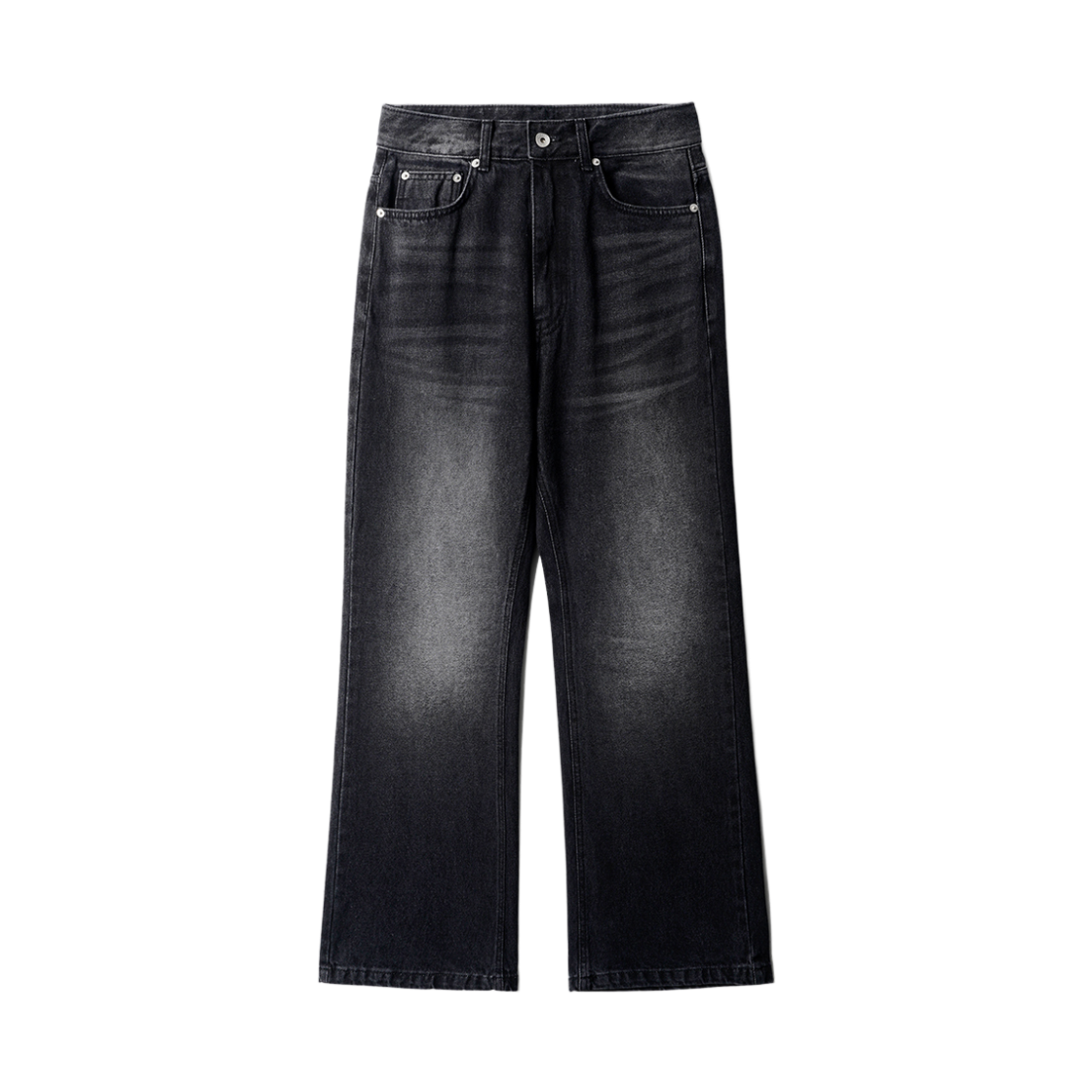 제멋 아리조나 플레어 데님팬츠 블랙 ISLP2634(JEMUT Arizona Flare Denim Pant Black ISLP2634)