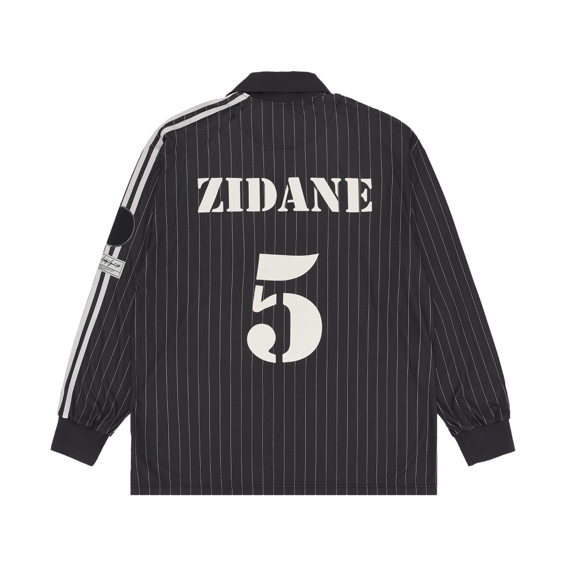Y-3 x 지네딘 지단 사커 롱 슬리브 져지 블랙(Y-3 x Zinedine Zidane Soccer Long Sleeve Jersey Black) - 2
