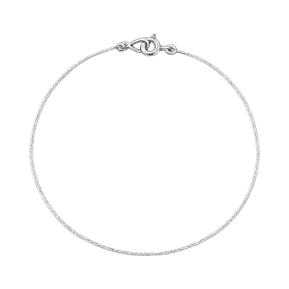 P00000JR LA PISCINE Fine Rope Bracelet (925 Silver)