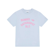 Safarispot X 9umiko College T-Shirt (Sky)