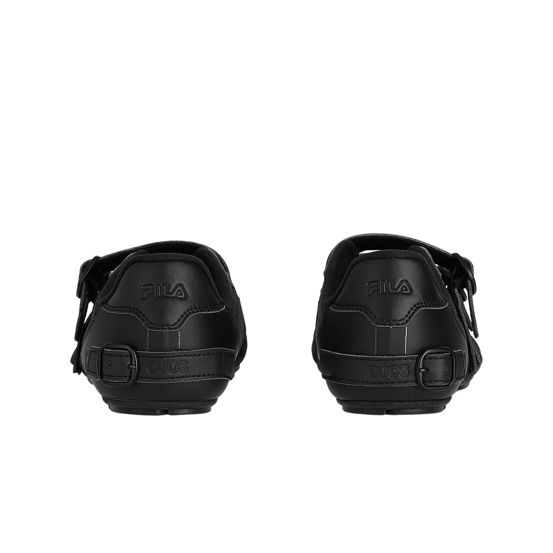 (W) 휠라 x 오호스 리트모 슬릭 벨크로 블랙((W) Fila x Ojos Ritmo Slick Velcro Black) - 3