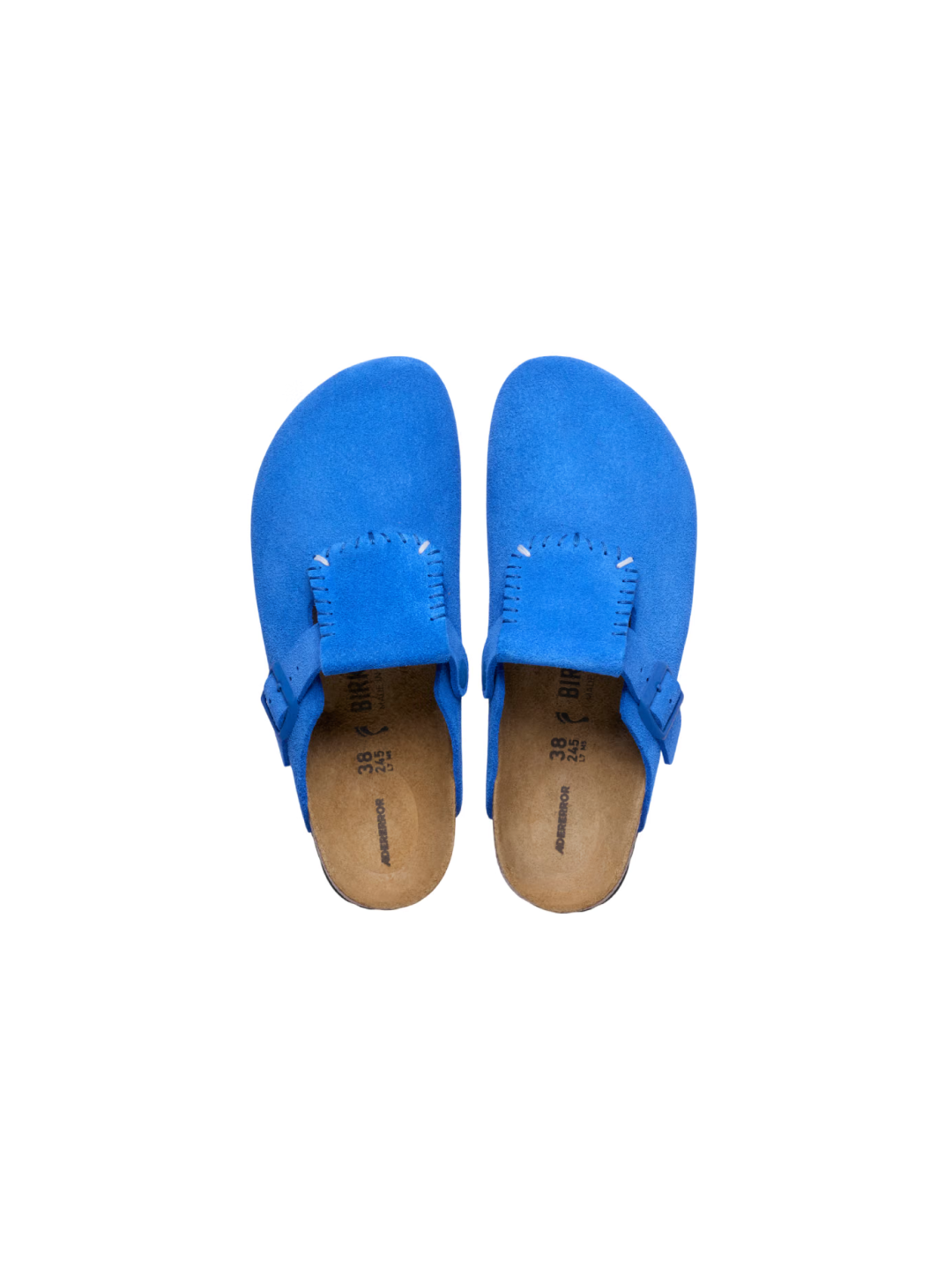 Birkenstock x Ader Error Boston Cap Black, Birkenstock x Ader Error Boston Flap Honey - Regular 착용 스타일 - 2