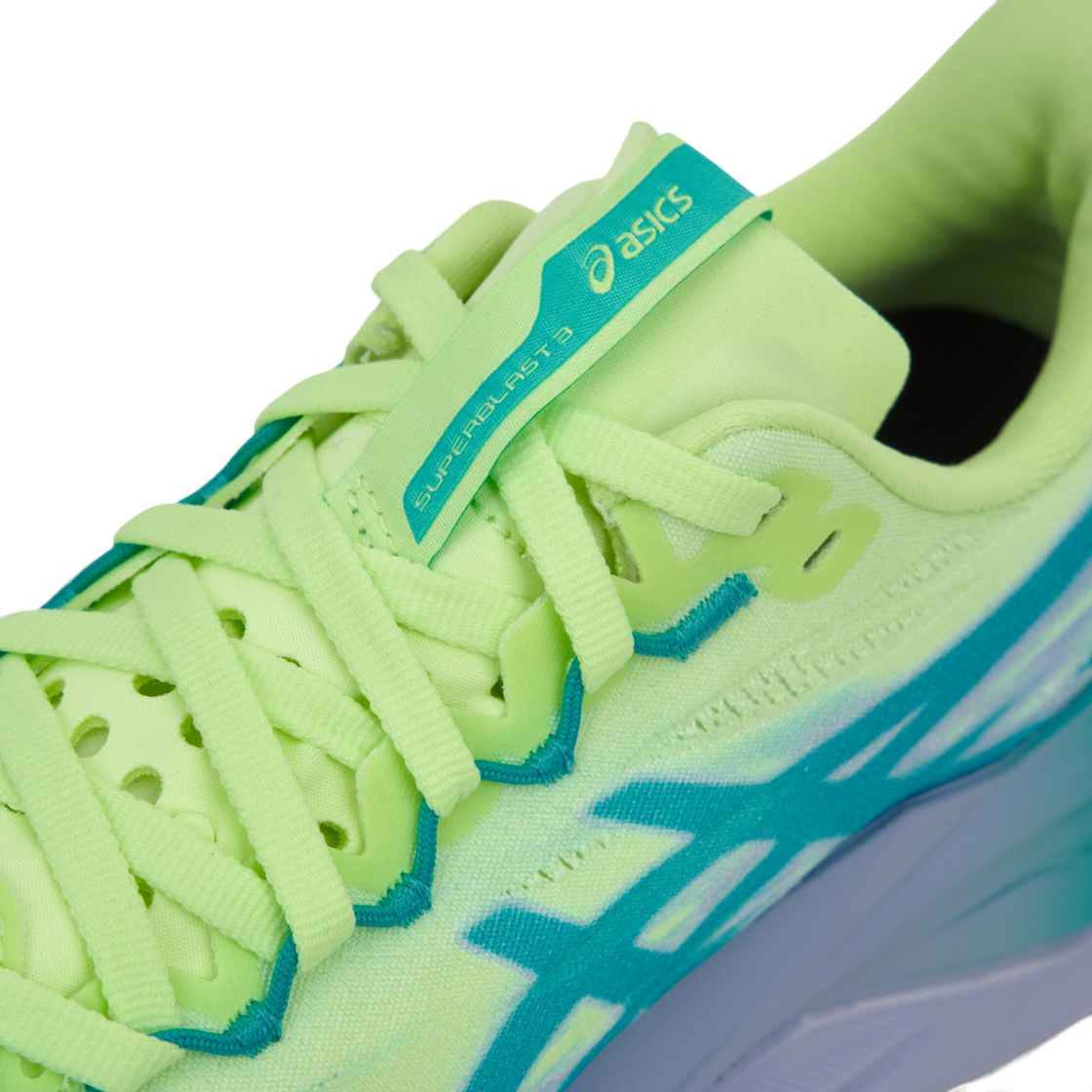 아식스 슈퍼블라스트 3 일루미네이트 옐로우 에너지 아쿠아(Asics Superblast 3 Illuminate Yellow Energy Aqua) - 7