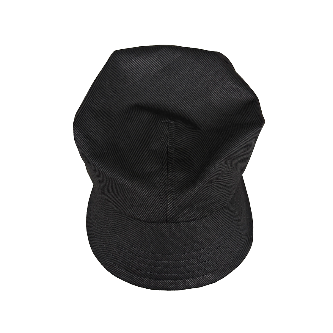 아오이로 에이징 코티드 워크 캡 - 블랙(Aoiro Aging Coated Work Cap - Black) - 2