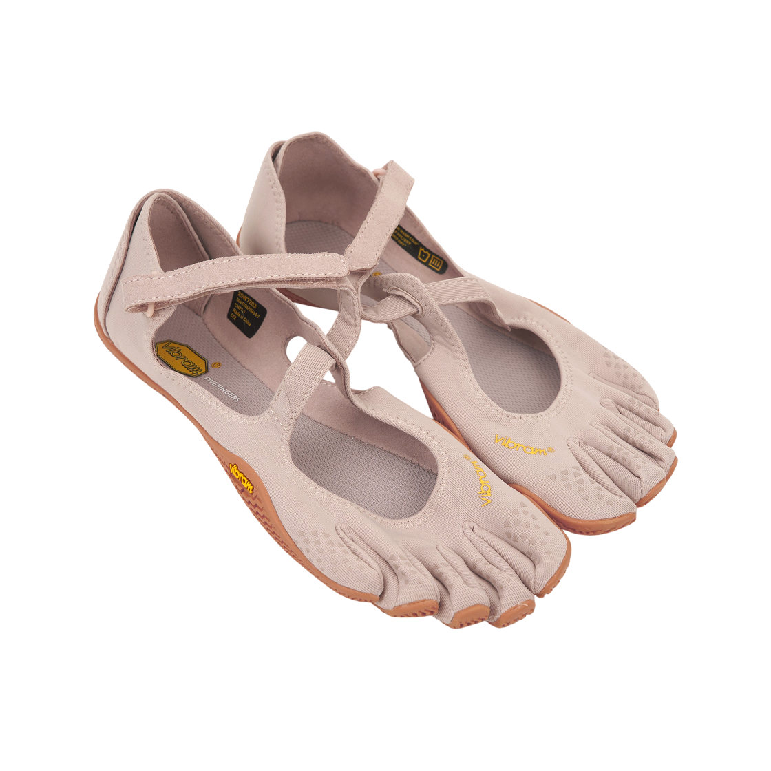 (W) 비브람 파이브핑거스 V 소울 더스티 핑크 코랄 오렌지((W) Vibram Fivefingers V-Soul Dusty Pink Coral Orange) - 4