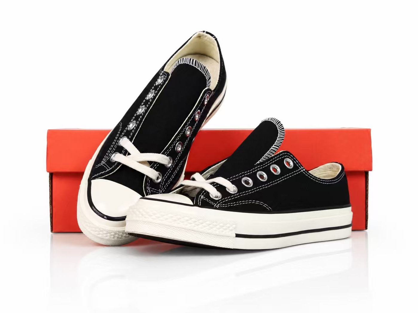 Converse Chuck 70 Ox Black - Standard 착용 스타일 - 9