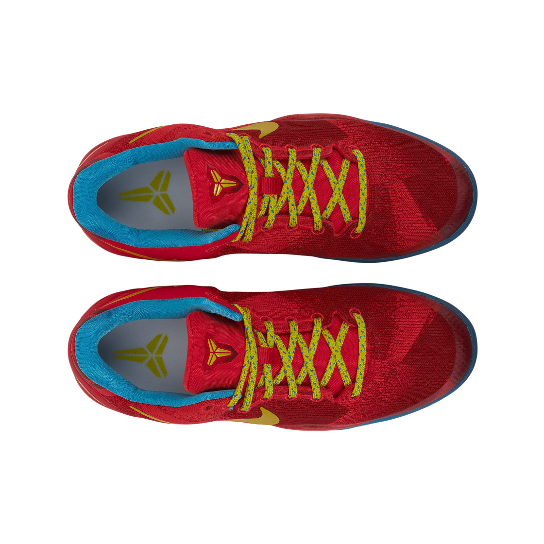 (GS) 나이키 코비 8 프로트로 라이트 크림슨 비비드 블루((GS) Nike Kobe 8 Protro Light Crimson Vivid Blue) - 5