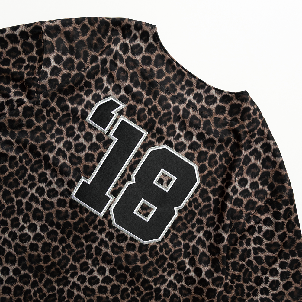 위얼드월드 '18 레오파드 베이스볼 저지(Weird World 18 Leopard Baseball Jersey) - 4