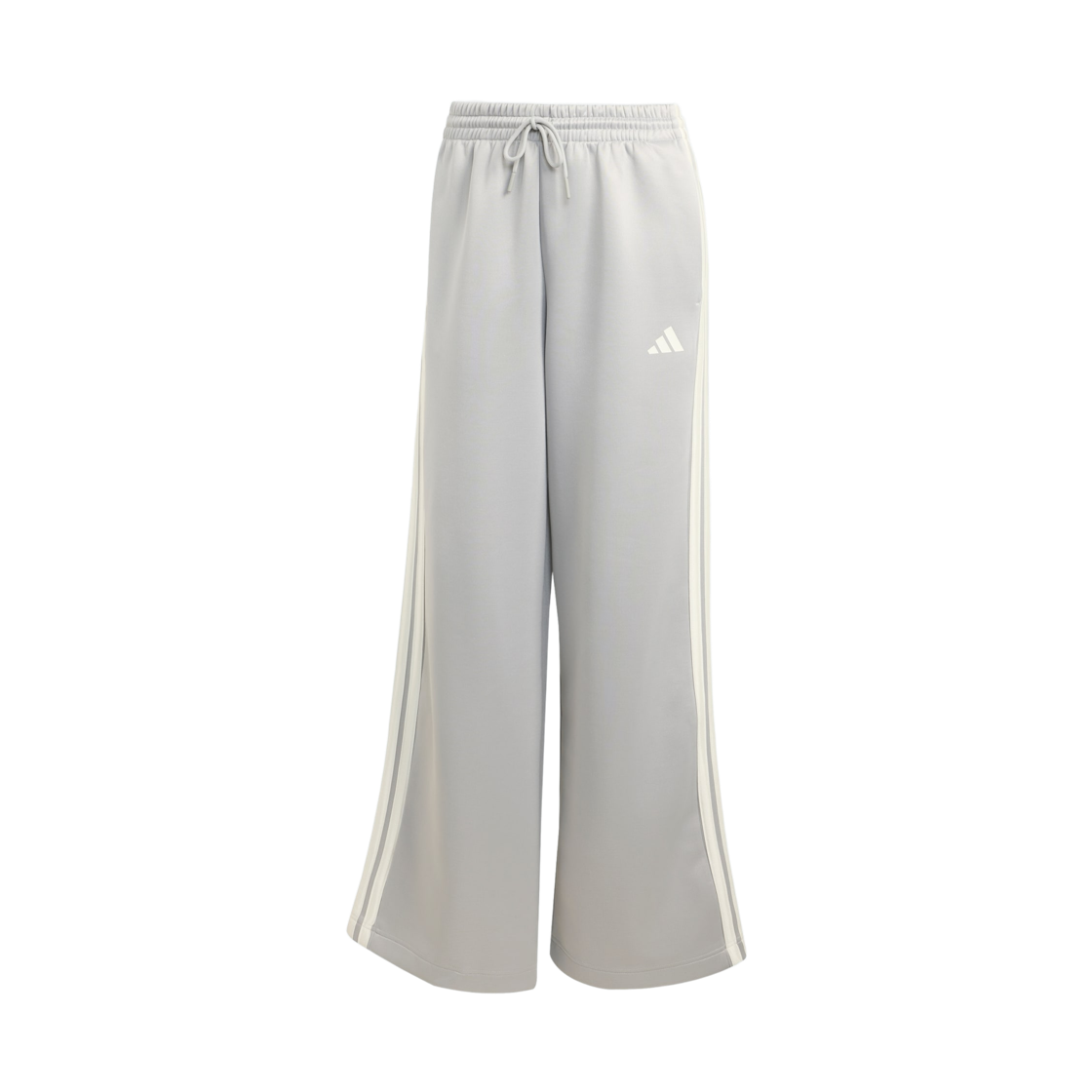 JW0530 (W) Adidas Stadium 3-Stripes Track Pants Metal Grey Off White - KR Sizing