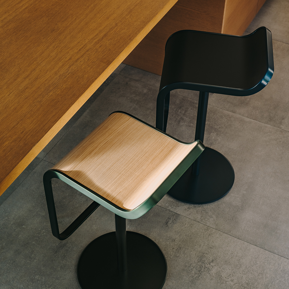 라팔마 LEM S79VL 바 스툴 (오크 다크 월넛)(LAPALMA LEM S79VL Bar Stool (Oak Dark Walnut)) - 3