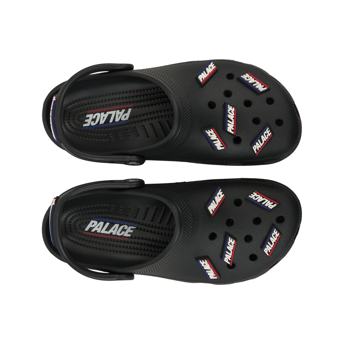 크록스 x 팔라스 클래식 클로그 블랙(Crocs x Palace Classic Clog Black) - 5
