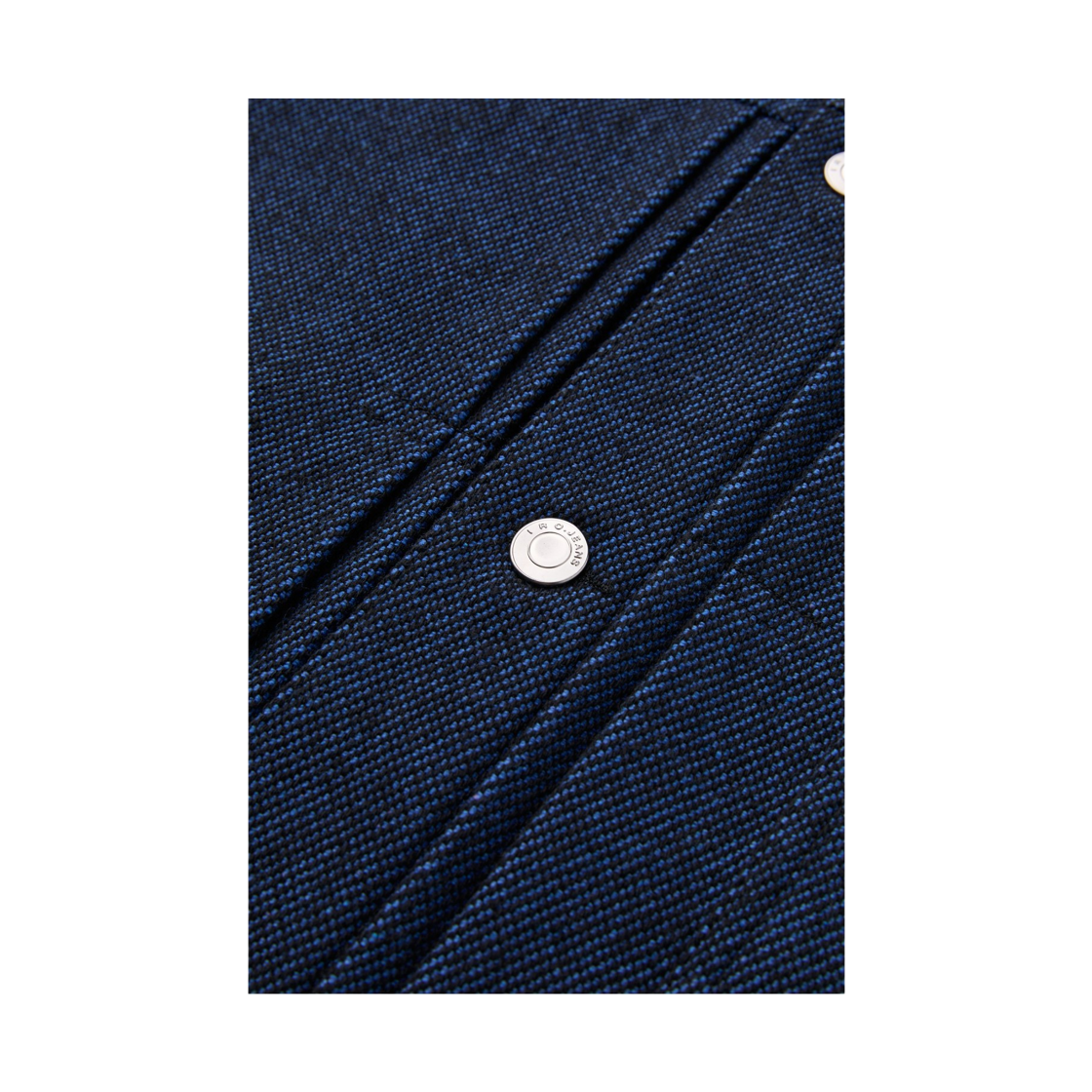 이로 로뷔스트 투톤 면 트윌 트러커 자켓 다크 블루(Iro Robuste Two-Tone Cotton Twill Trucker Jacket Dark Blue) - 6