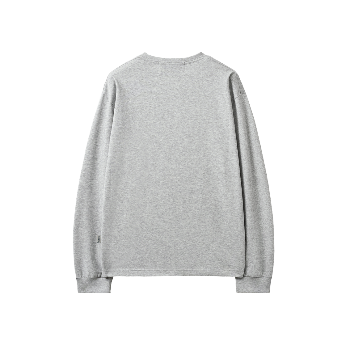 세터 로렌 클래식 로고 롱 슬리브 멜란지 그레이(SATUR Loren Classic Logo Long Sleeve Melange Gray) - 2