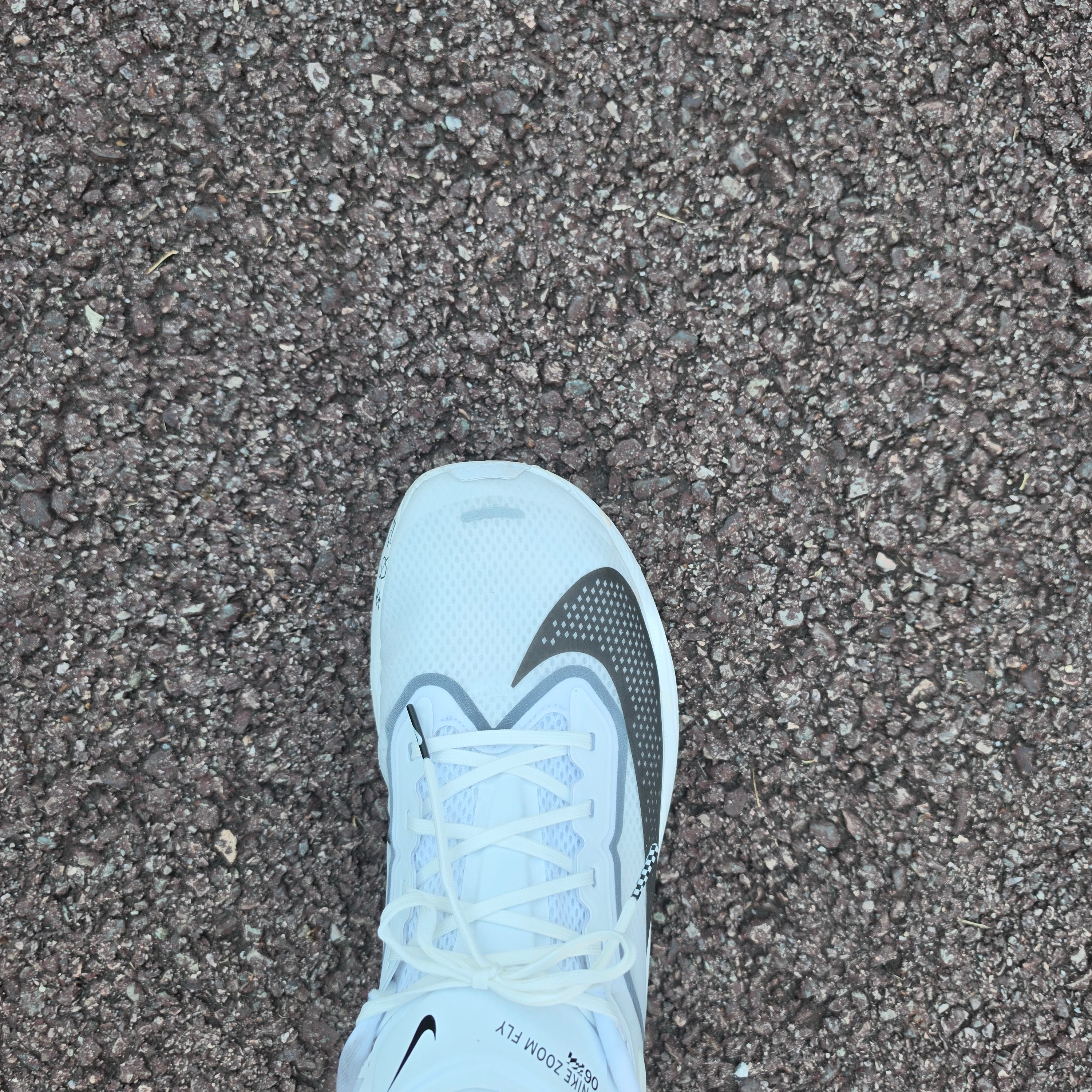Nike Zoom Fly 6 White Smoke Grey 착용 스타일