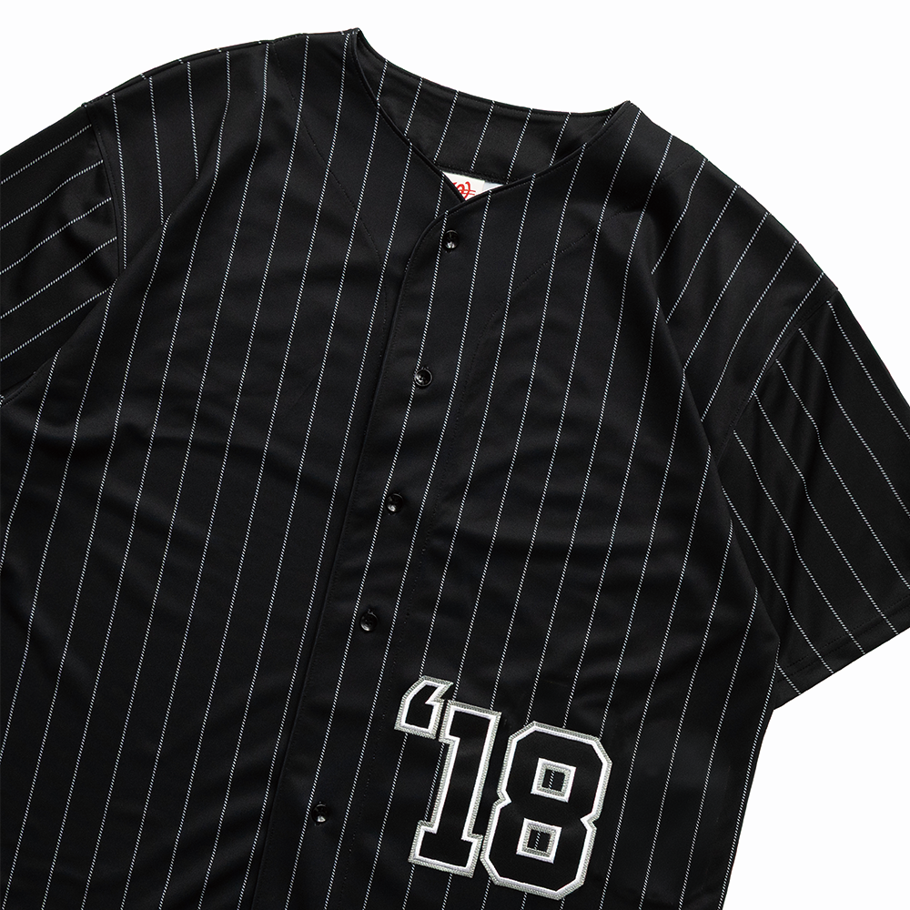 위얼드월드 '18 스트라이프 베이스볼 저지(Weird World 18 Striped Baseball Jersey) - 3