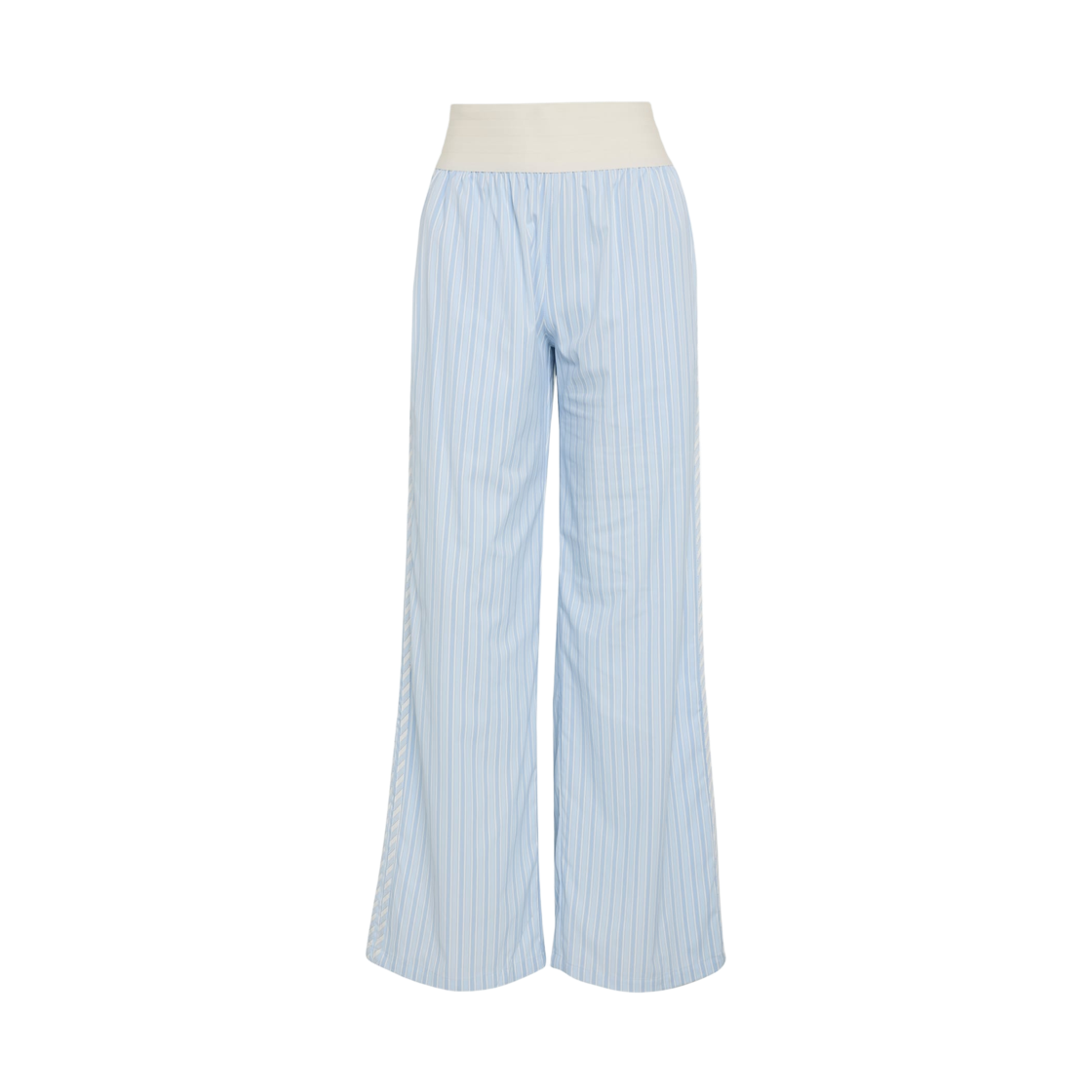 KE1073 (W) Adidas Poplin Pants Crystal Sky Ambient Sky - KR Sizing