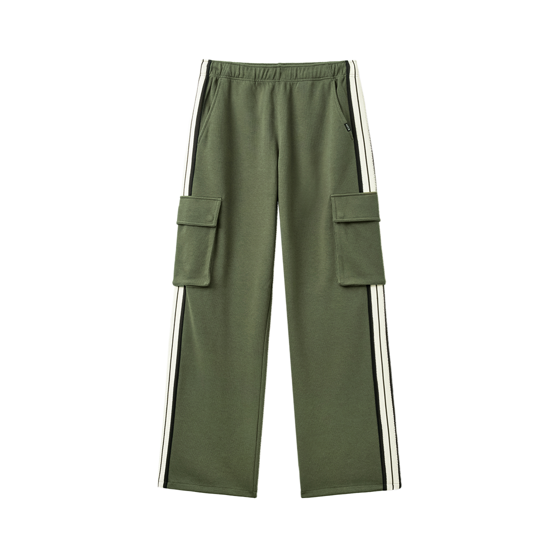 SA263UTP02KHI0 SATUR Lawton Piping Cargo Track Pants Khaki