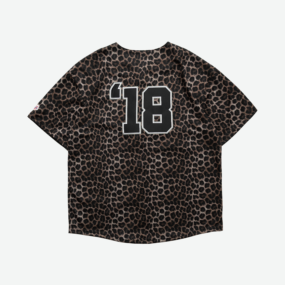 위얼드월드 '18 레오파드 베이스볼 저지(Weird World 18 Leopard Baseball Jersey) - 2
