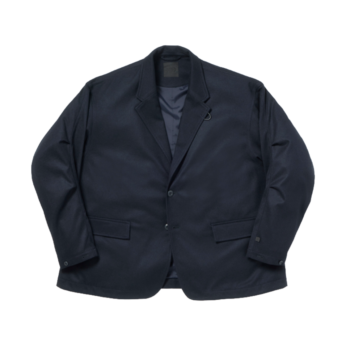 다이와 피어39 테크 루즈 2B 자켓 플란넬 다크 네이비 - 26FW(DAIWA PIER39 Tech Loose 2B Jacket Flannel Dark Navy - 26FW)