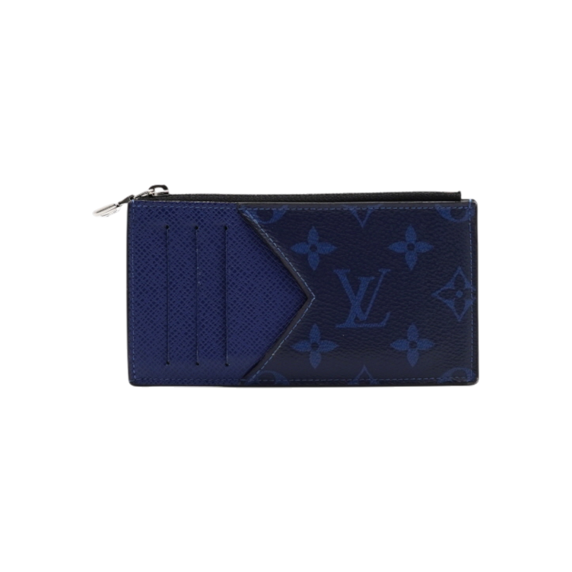 ITJLGW3D6R9N Louis Vuitton M30270 Taiga Cobalt Coin Card Holder