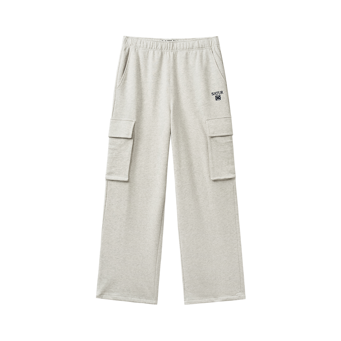 SA263UTP04OML0 SATUR Loren Cargo Sweatpants Oatmeal