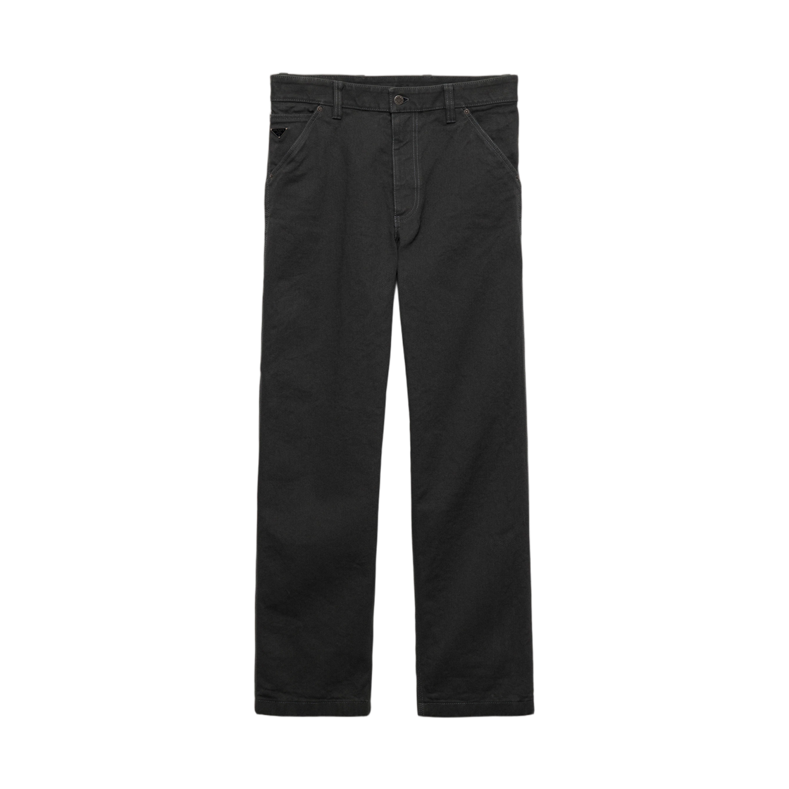 GEP443-6286-F0GPR Prada Denim Jeans Dark Green