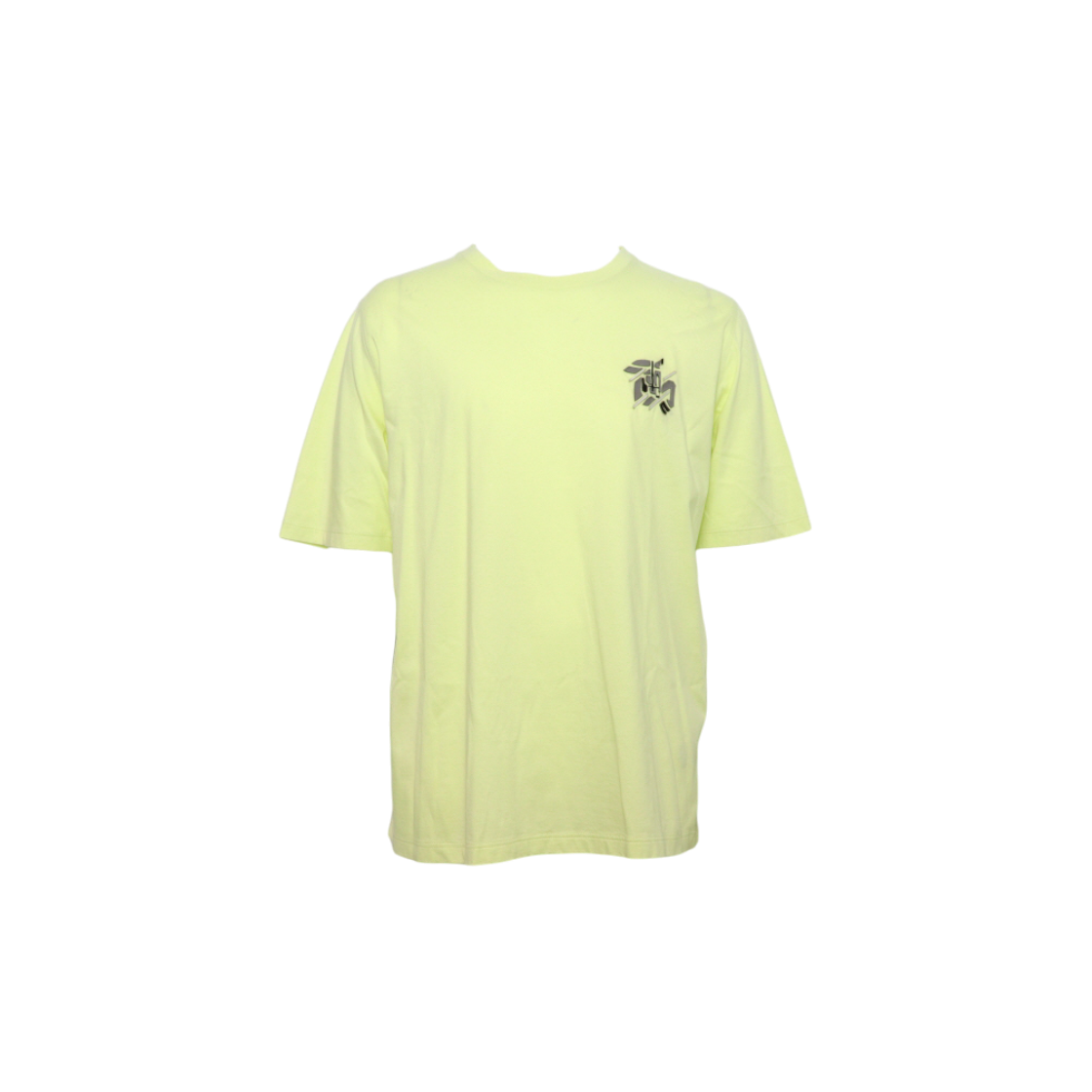 ITQDKSPTJVVN Hermes H-Puzzle Yellow Mini Leather Patch Men T-Shirt