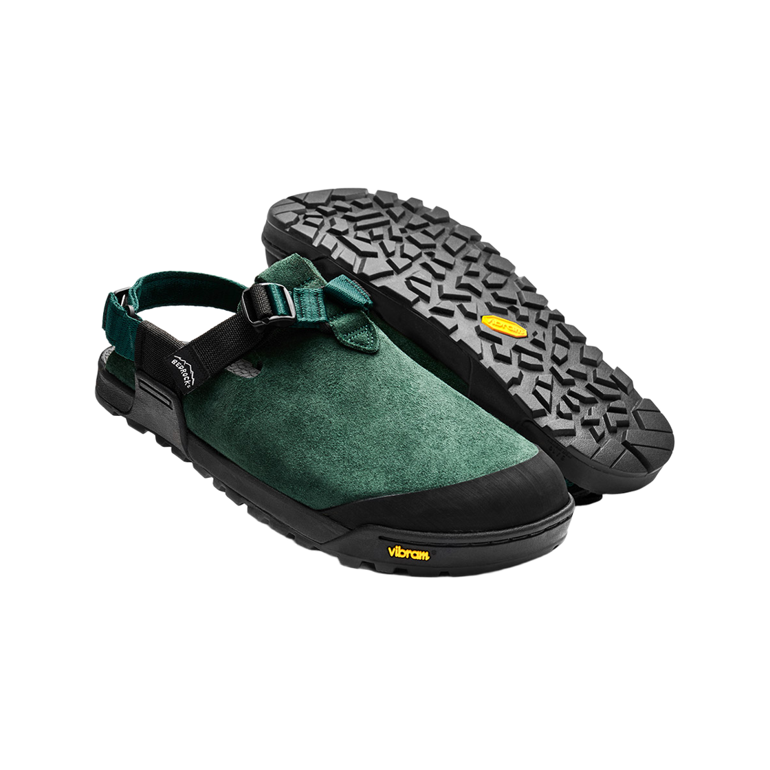 P0000EVP bedrock sandals Mountain Clog Cascade Green