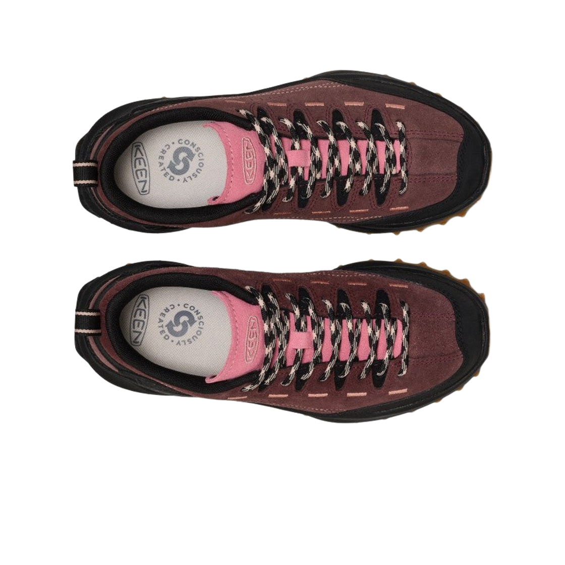 (W) 킨 재스퍼 자이오닉 스니커즈 허클베리 카메오 로즈((W) Keen Jasper Zionic Sneakers Huckleberry Cameo Rose) - 2