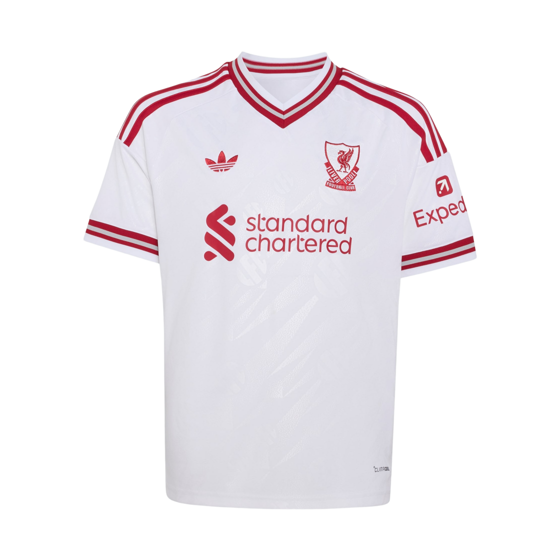 KB8302 (Kids) Adidas Liverpool FC 26/27 Away Jersey White - KR Sizing (Non Marking Ver.)