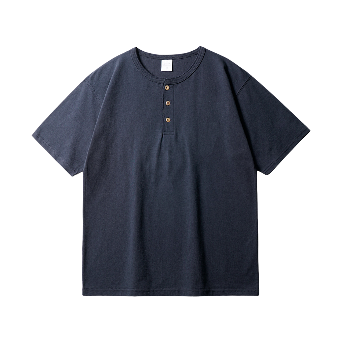 KJST2707_darknavy_29 JEMUT Round Henry Neck Short Sleeve Darknavy KJST2707