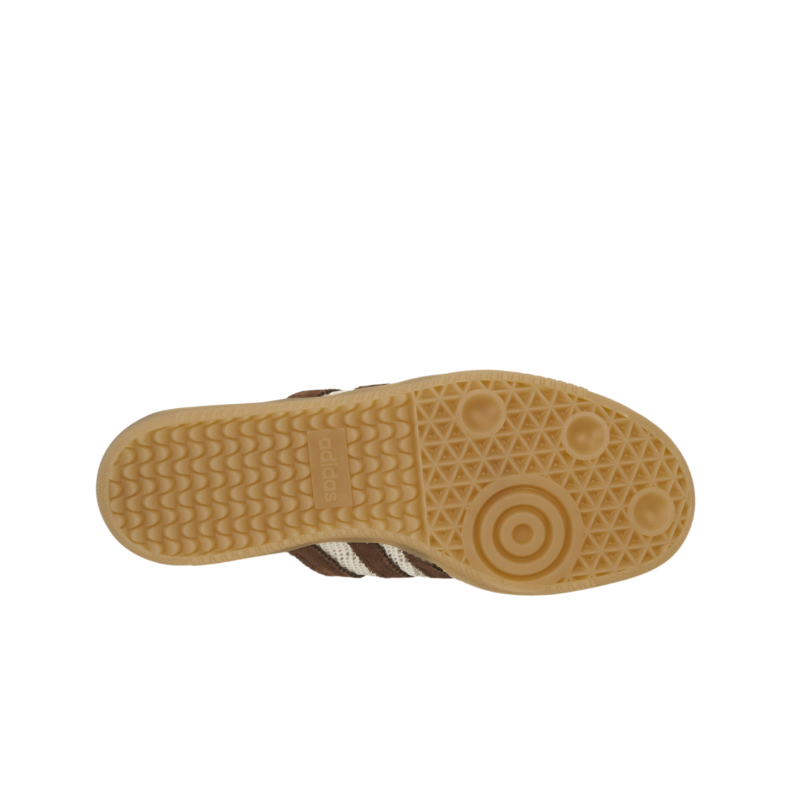 (W) 아디다스 삼바 뮬 오프 화이트 프리러브 브라운((W) Adidas Samba Mule Off White Preloved Brown) - 2
