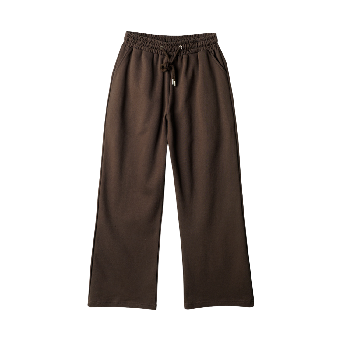 JULP2626_brown_29 JEMUT Airy Flare Sweat Pants Brown JULP2626