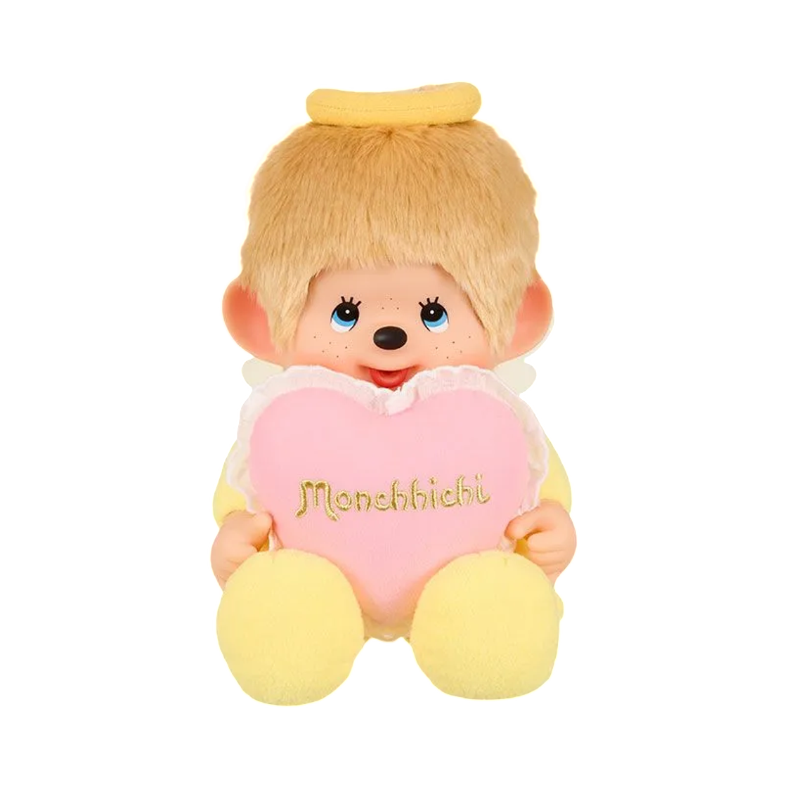 - Monchhichi Love Happy Angel Soft L Boy