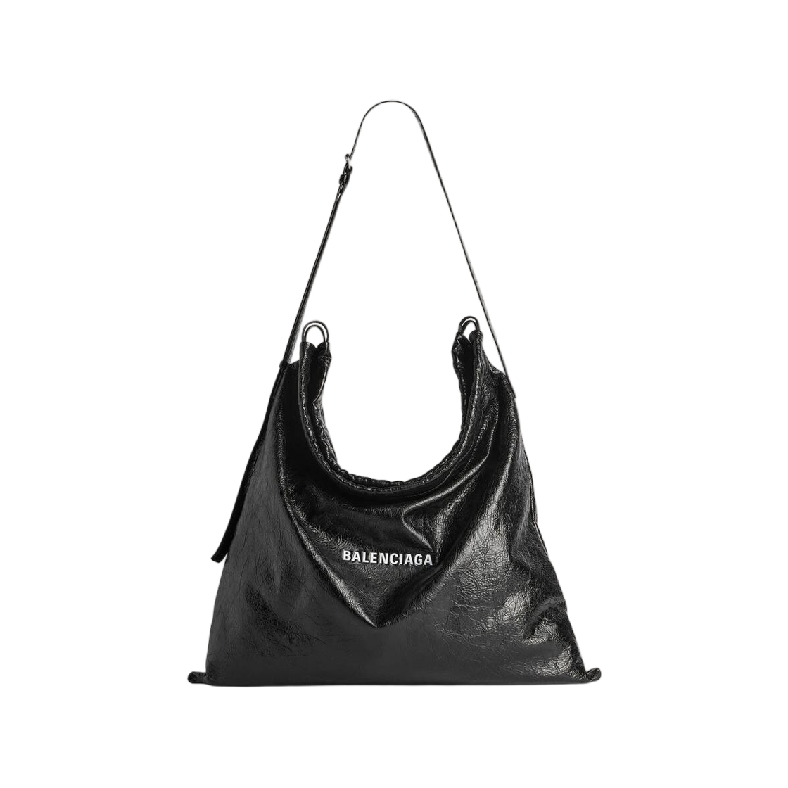 8116082ABH61090 Balenciaga Shopper Dust Bag Crossbody Pouch Large Black