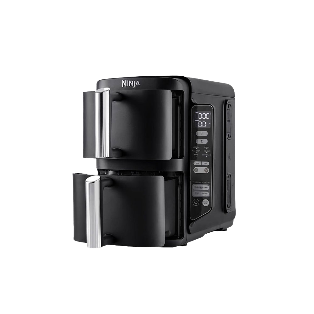 샤크닌자 NINJA 더블 스택 듀얼 에어프라이어 3.8L + 3.8L SL300KR(NINJA DoubleStack Dual Air Fryer 3.8L + 3.8L SL300KR)