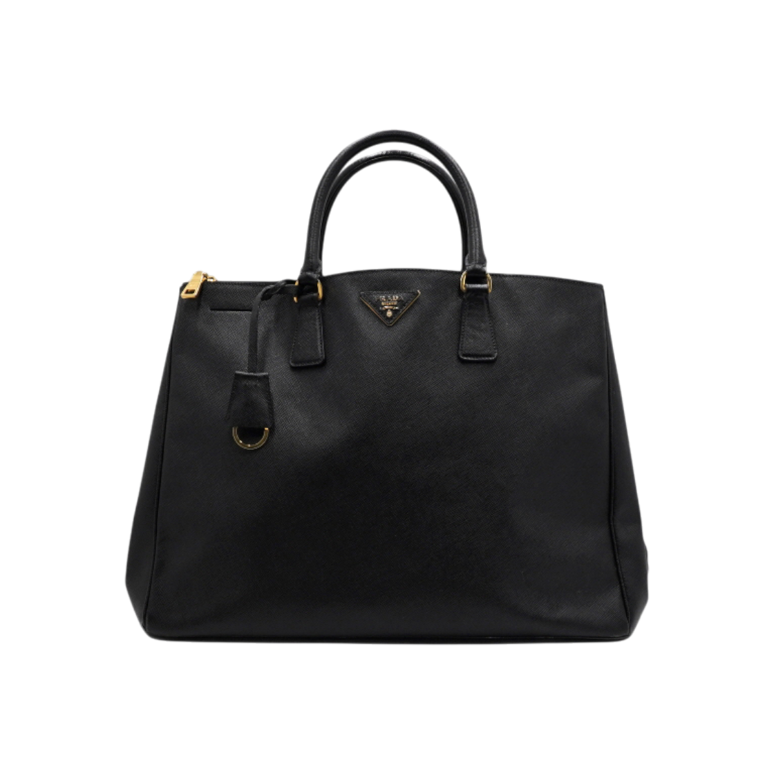 IT7P2CI6MLUH Prada BN1802 Saffiano Lux Black Tote Bag