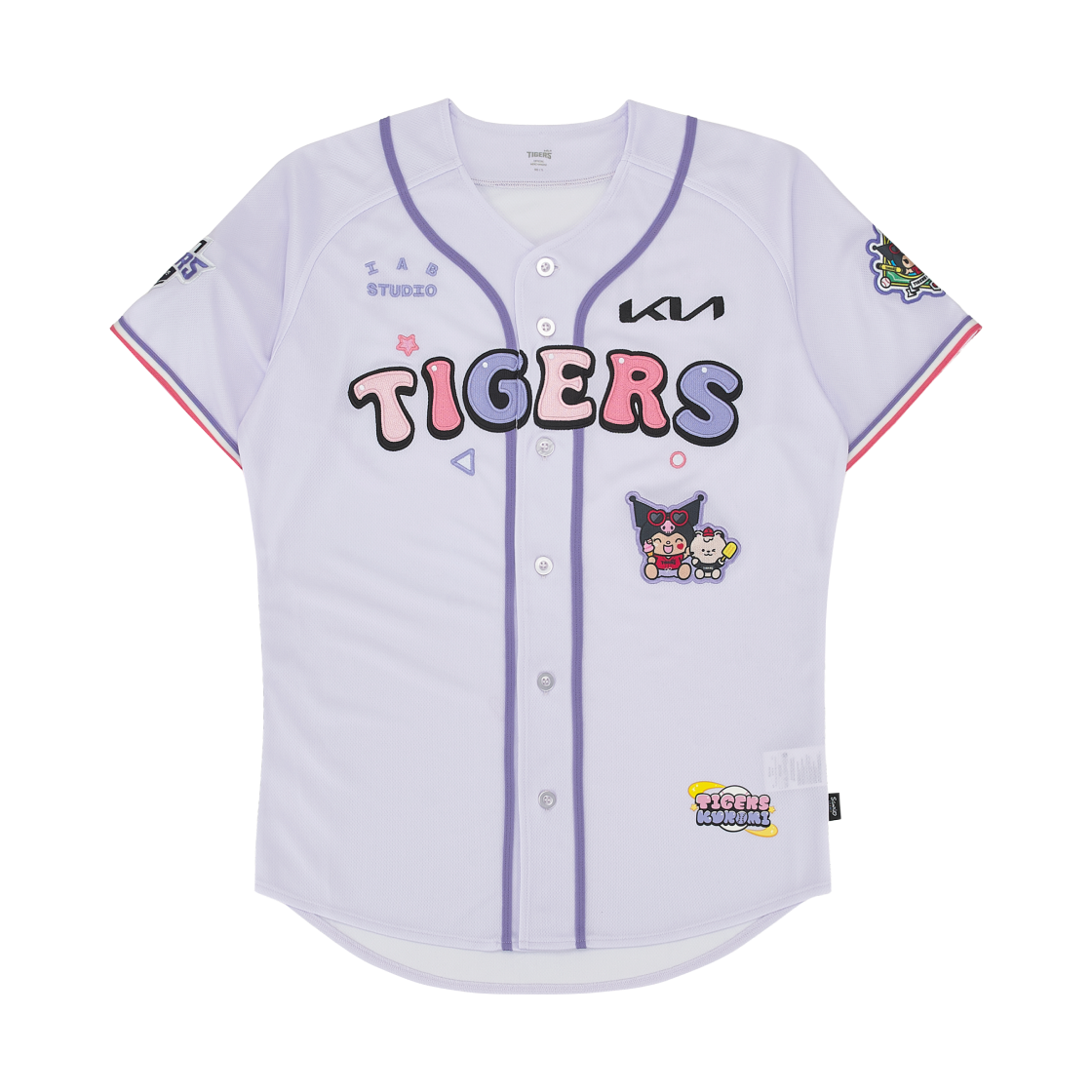 Kia Tigers x Kuromi 26 Replica Jersey Light Purple (Non Marking Ver.)