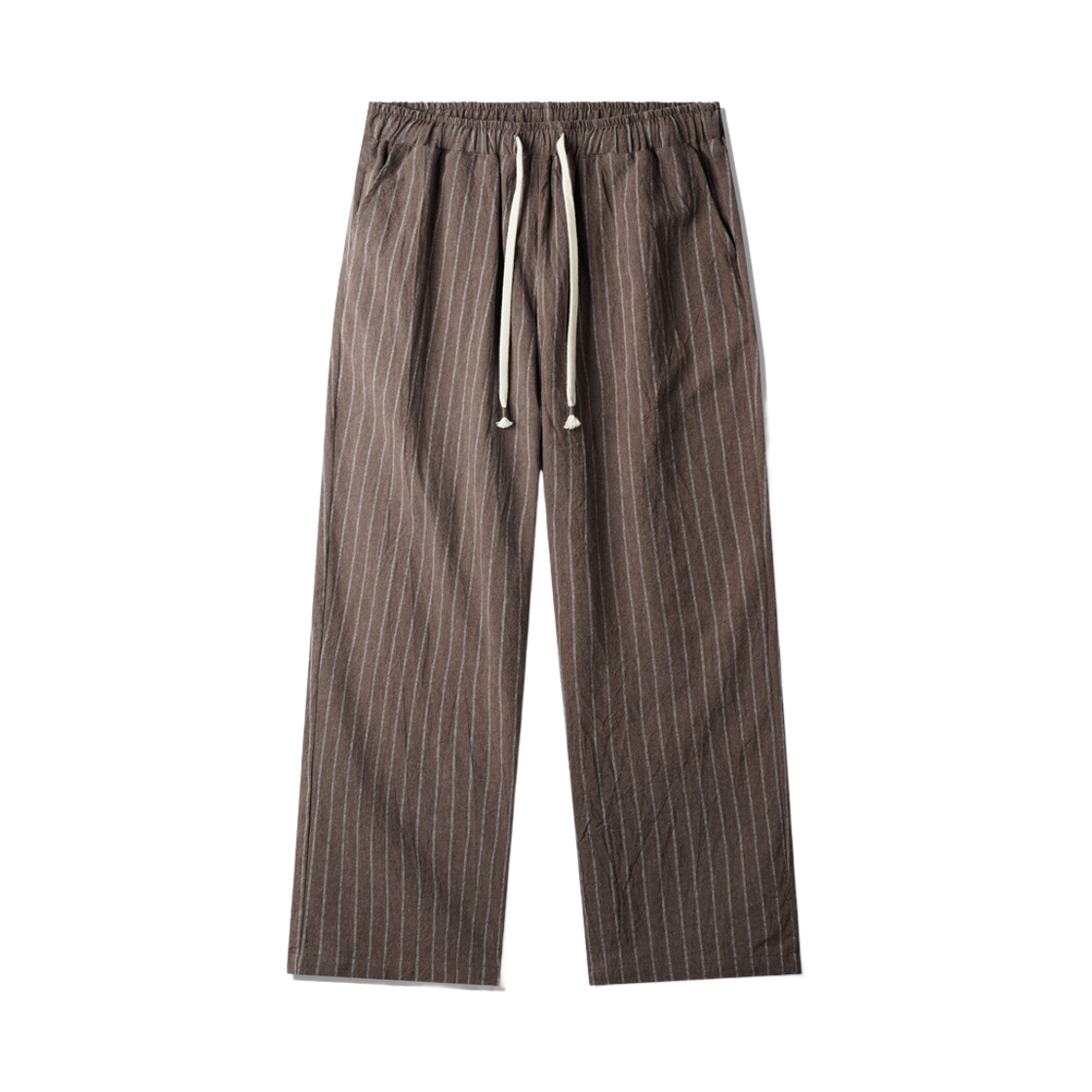 MMLP2628_brown_29 JEMUT Summer Striped Wide Pants Brown MMLP2628
