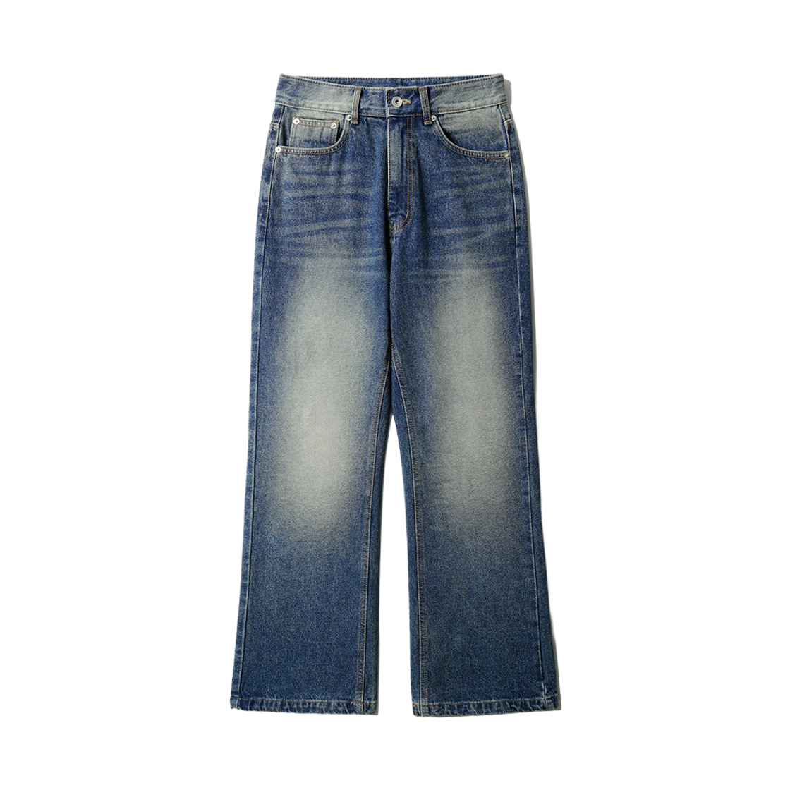 제멋 아리조나 플레어 데님팬츠 미드블루 ISLP2634(JEMUT Arizona Flare Denim Pant Midblue ISLP2634)