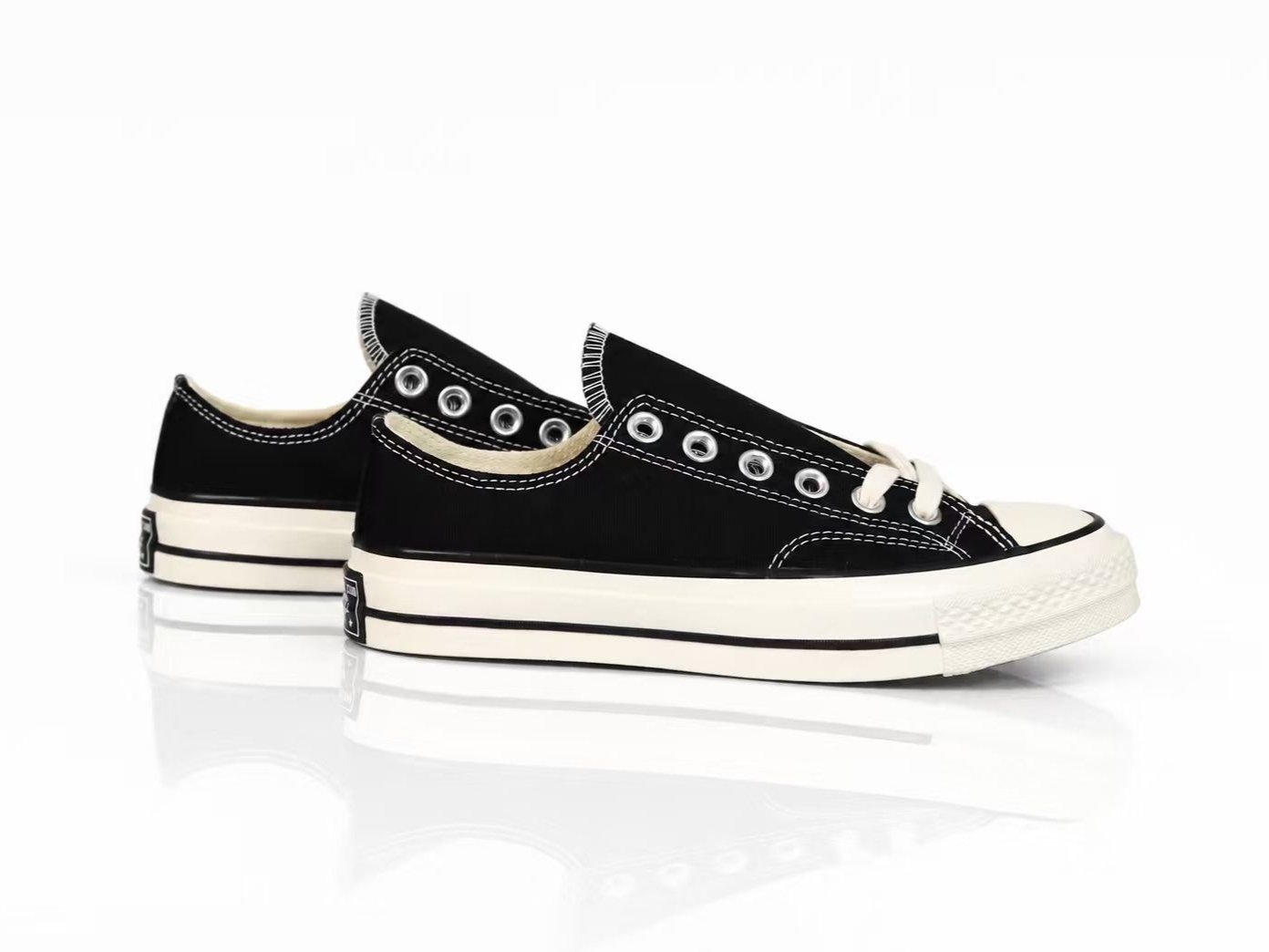 Converse Chuck 70 Ox Black - Standard 착용 스타일 - 8