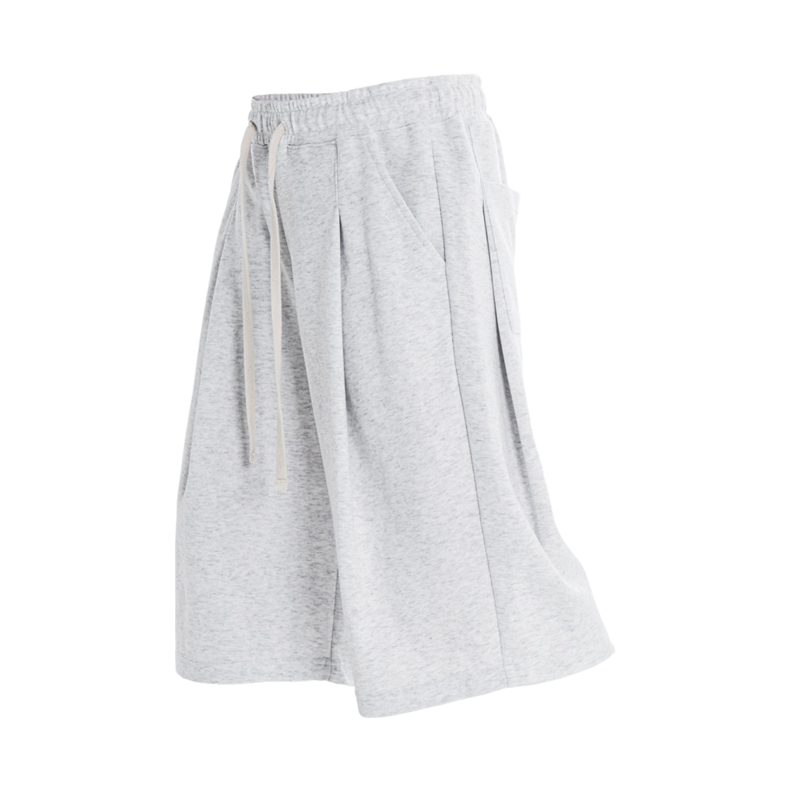 OYSP2625_whiteoatmeal_29 JEMUT Light Deep Tuck Half Pants WhiteOatmeal OYSP2625
