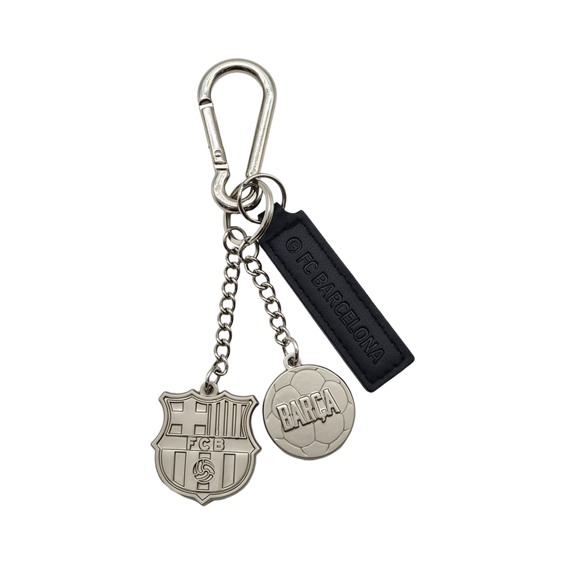 GBCGGD01999 FC BARCELONA Layered Metal Keyring
