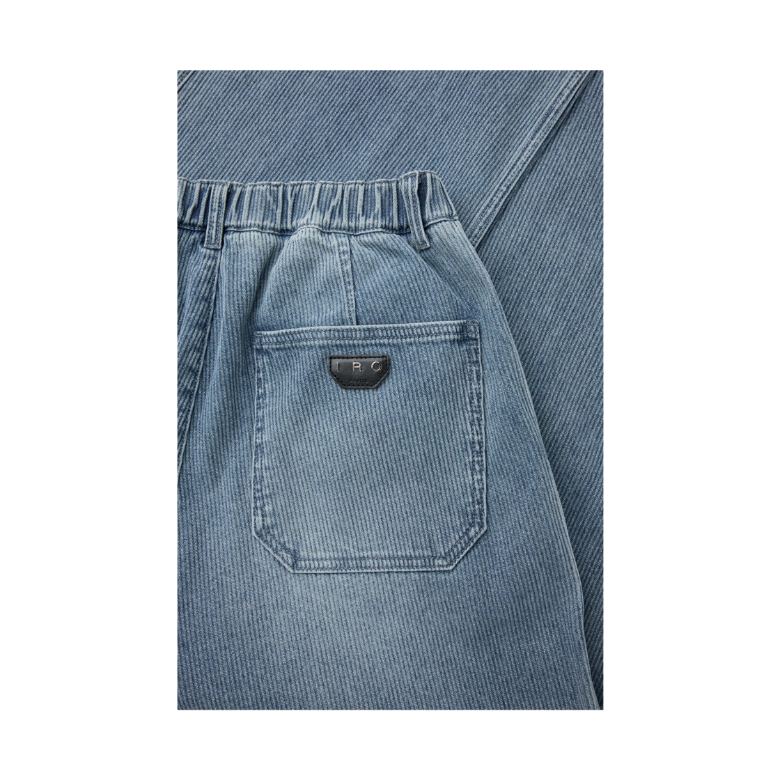 이로 에즈 밴딩 데님팬츠 블루(Iro Aises Banding Denim Pants Blue) - 6