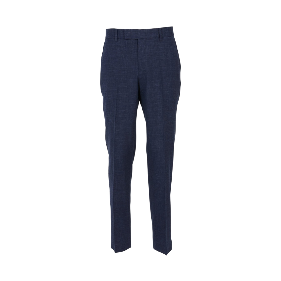 휴고 보스 멜란지 스트레치 패브릭 슬림 핏 트라우저 다크 블루(Hugo Boss Slim Fit Trousers in Melange Stretch Fabric Dark Blue)
