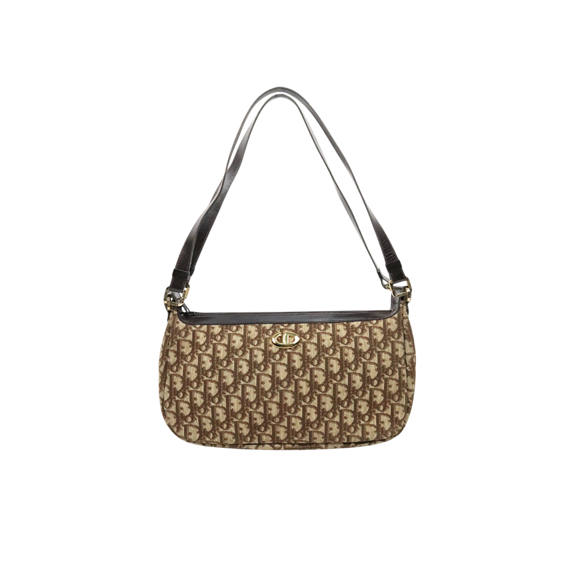 ITLPKPDSVLCG Dior Brown Oblique Hobo Bag A-A63044