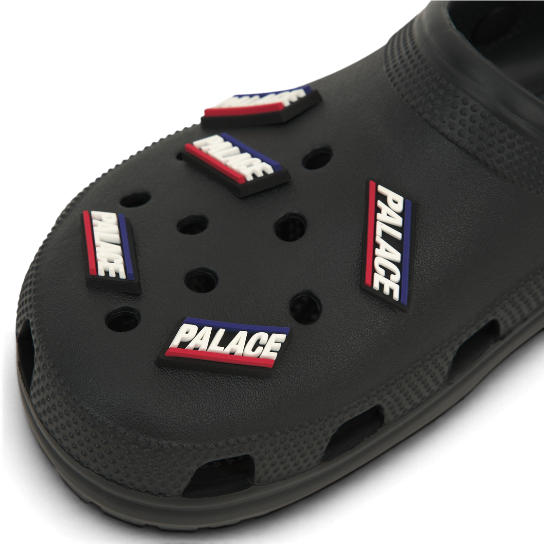 크록스 x 팔라스 클래식 클로그 블랙(Crocs x Palace Classic Clog Black) - 7